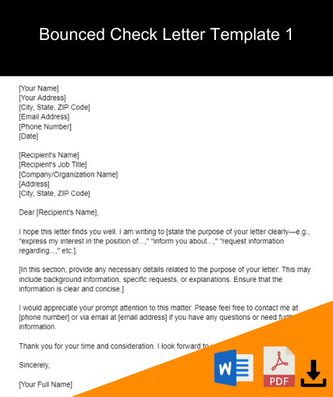 bounced check letter template